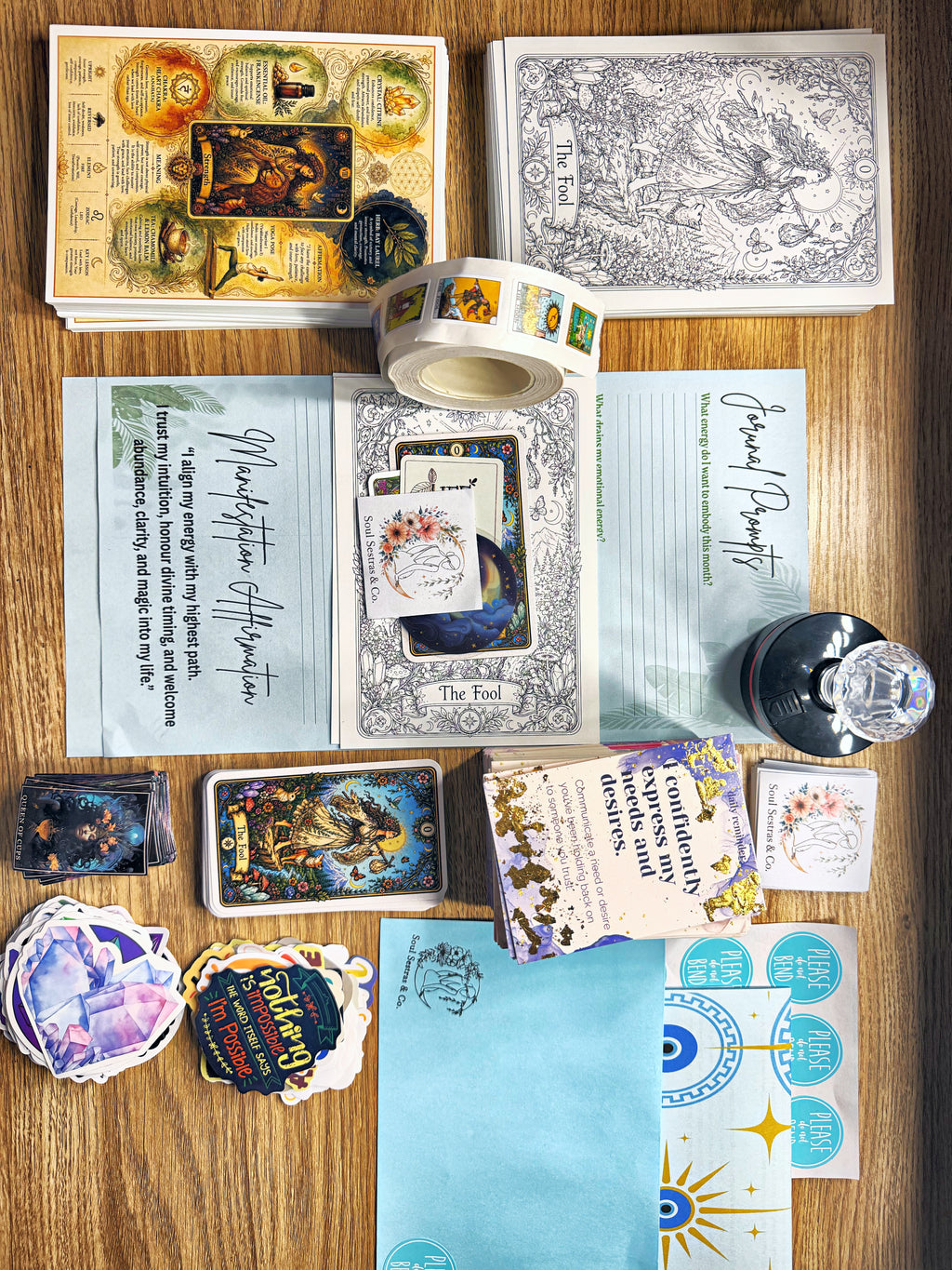July Tarot Ritual Mail Club – Past Edition