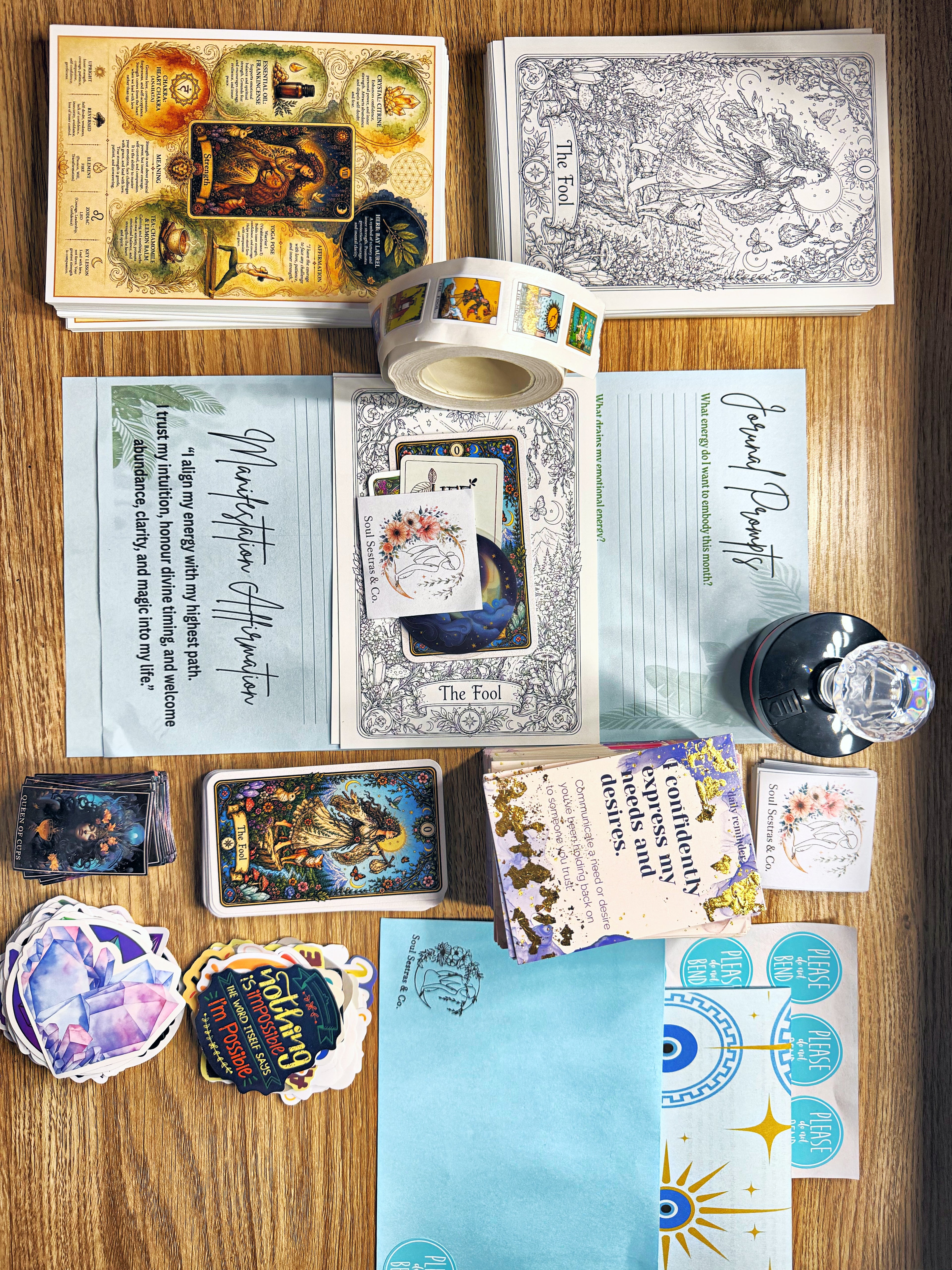 July Tarot Ritual Mail Club – Past Edition