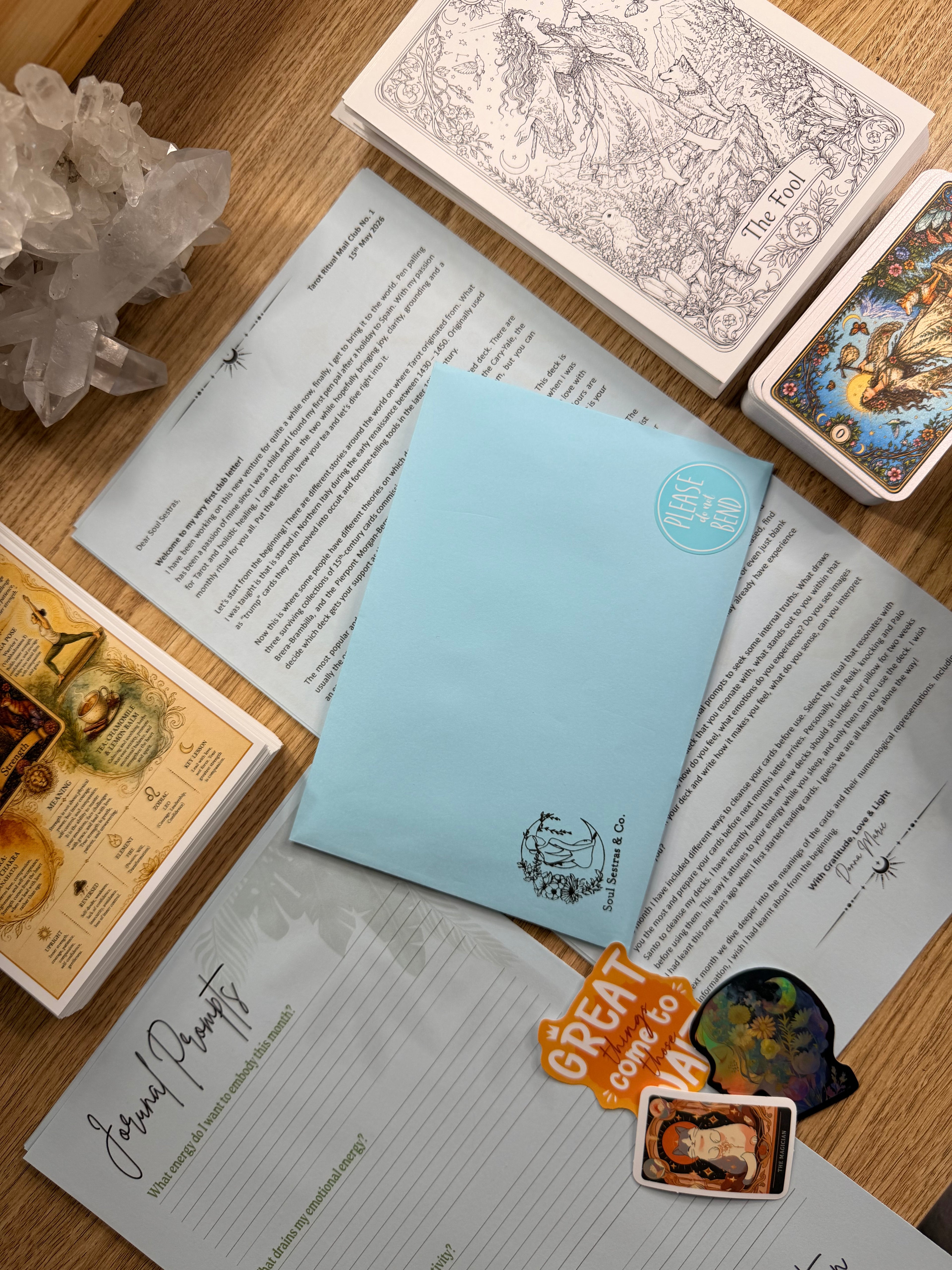 July Tarot Ritual Mail Club – Past Edition