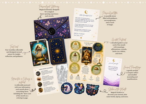 Tarot Ritual Mail Club Monthly Subscription