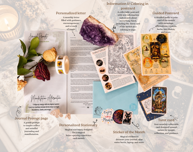 Tarot Ritual Mail Club Subscription